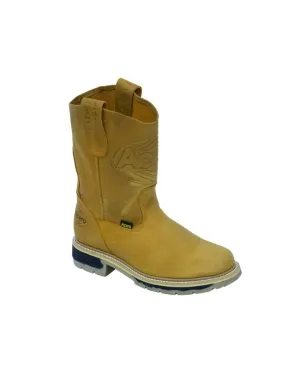 ACERO WORK BOOTS Crazy Honey Whit Bicolor Sole