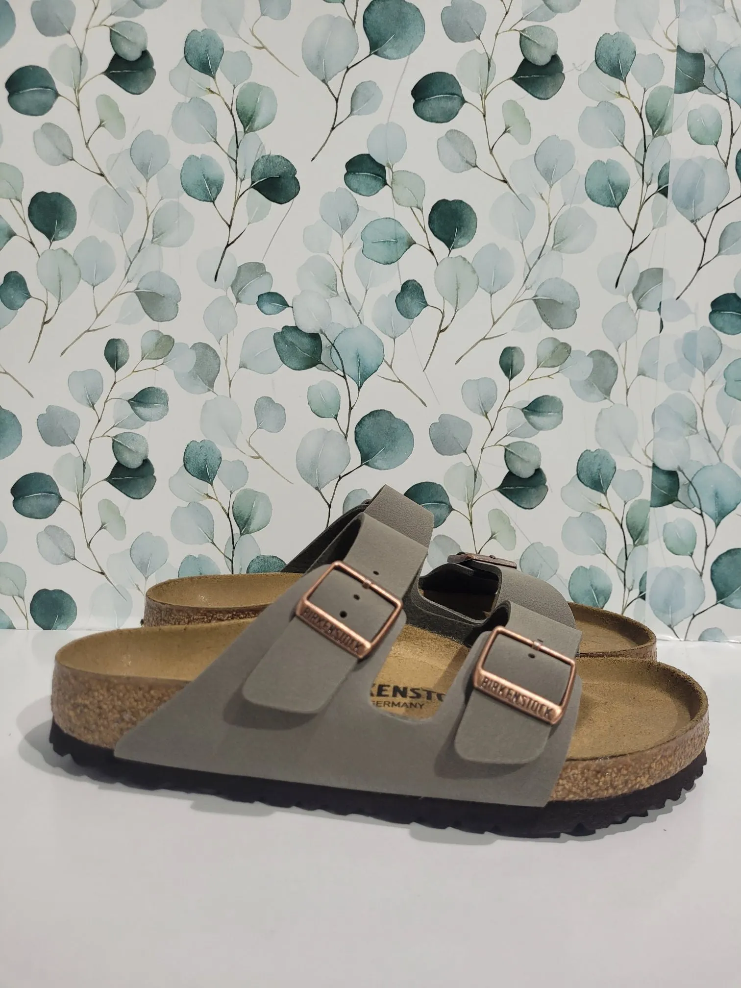 Arizona Stone BirkiBuc by Birkenstock