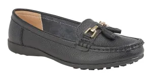 Boulevard L748A Womens Tassle Loafer