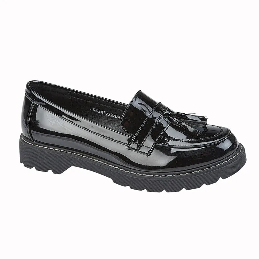 Boulevard L983AP Womens Toggle Loafer