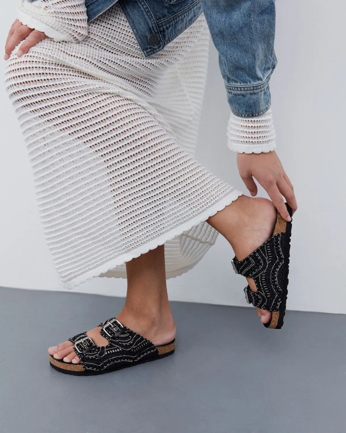 CARLYSW SANDAL - Black