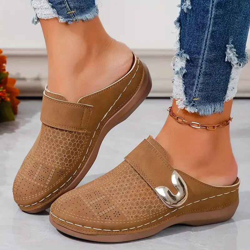 CERYS™ THICK SOLE WEDGE ORTHOPEDIC SANDALS