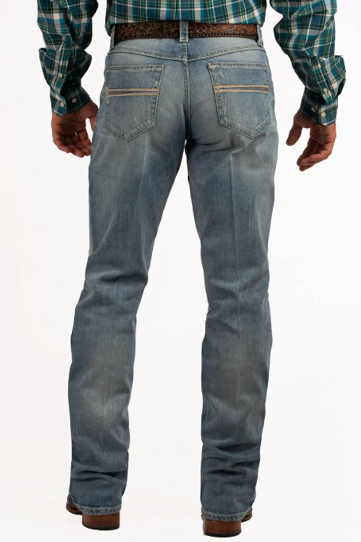 CLMB71934007-27-34 Jeans - Mens Cinch Carter 2.0 Light Stone