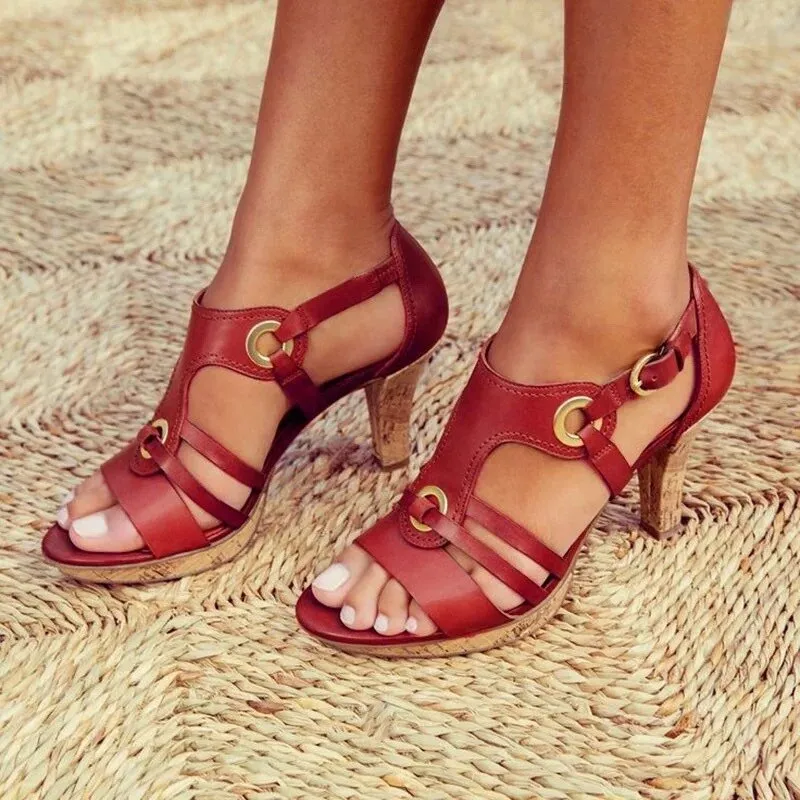 Daniela | Comfortable Heeled Sandals