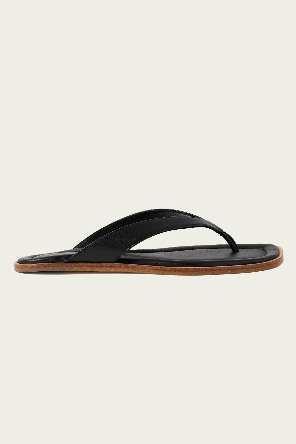 Dante Thong Slide in Black