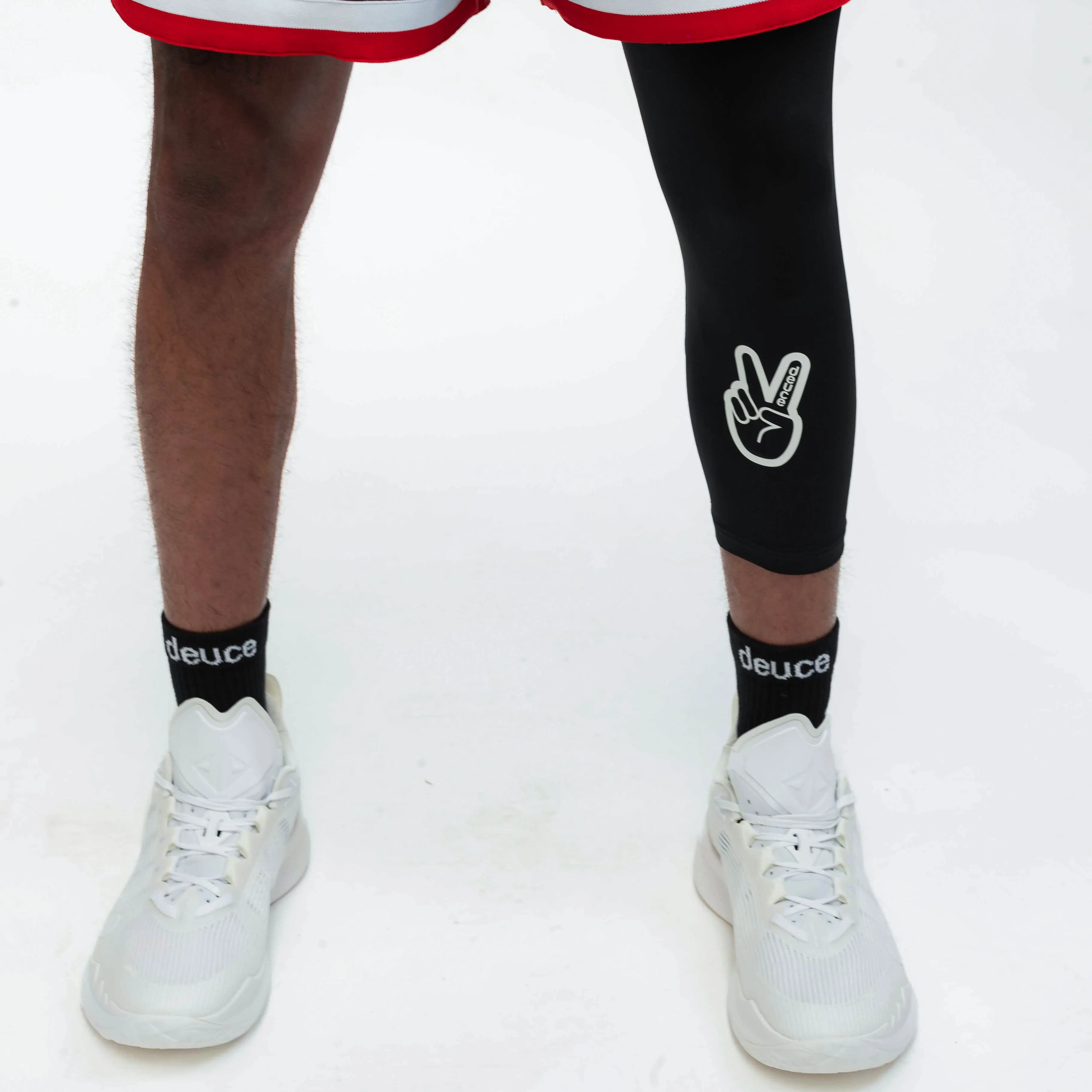 DEUCE ONE LEGGED TIGHTS | Black
