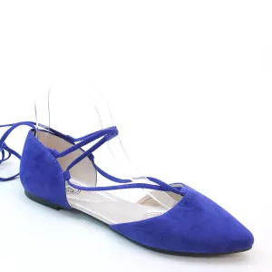 Ella - Lace Up Flats