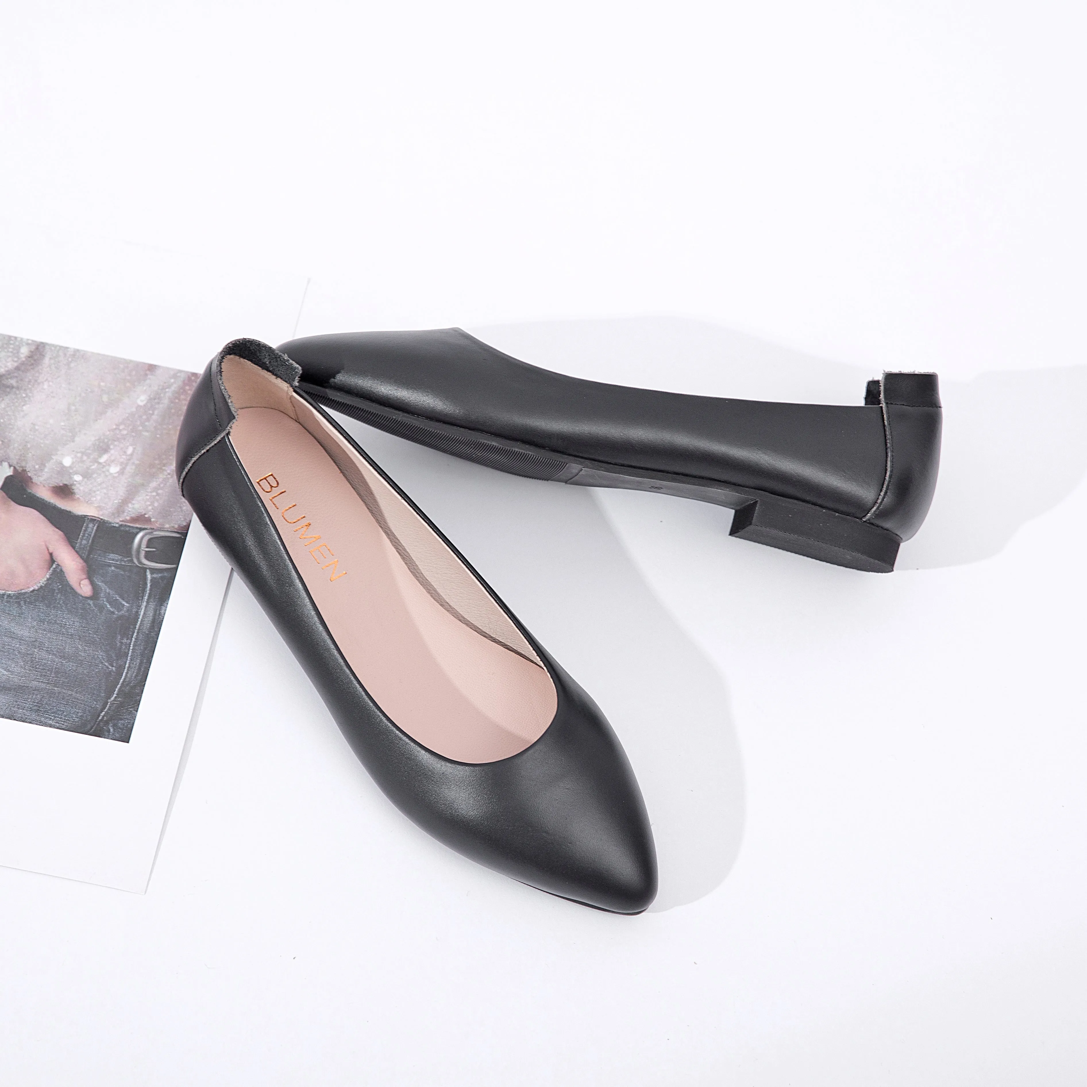 Extremely Soft Flats Shoes, Black