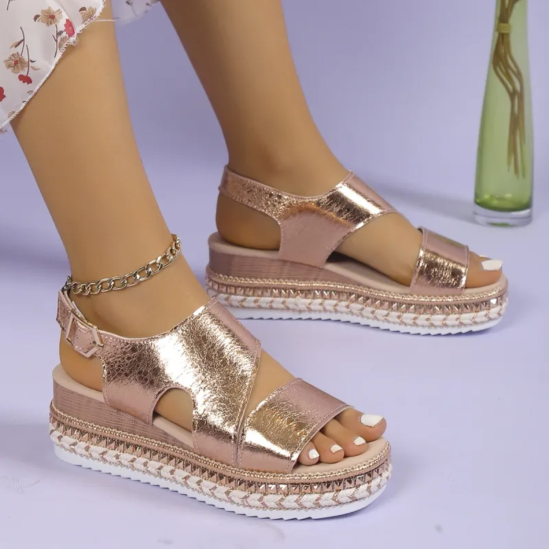 Fara Glamour Platform Sandals