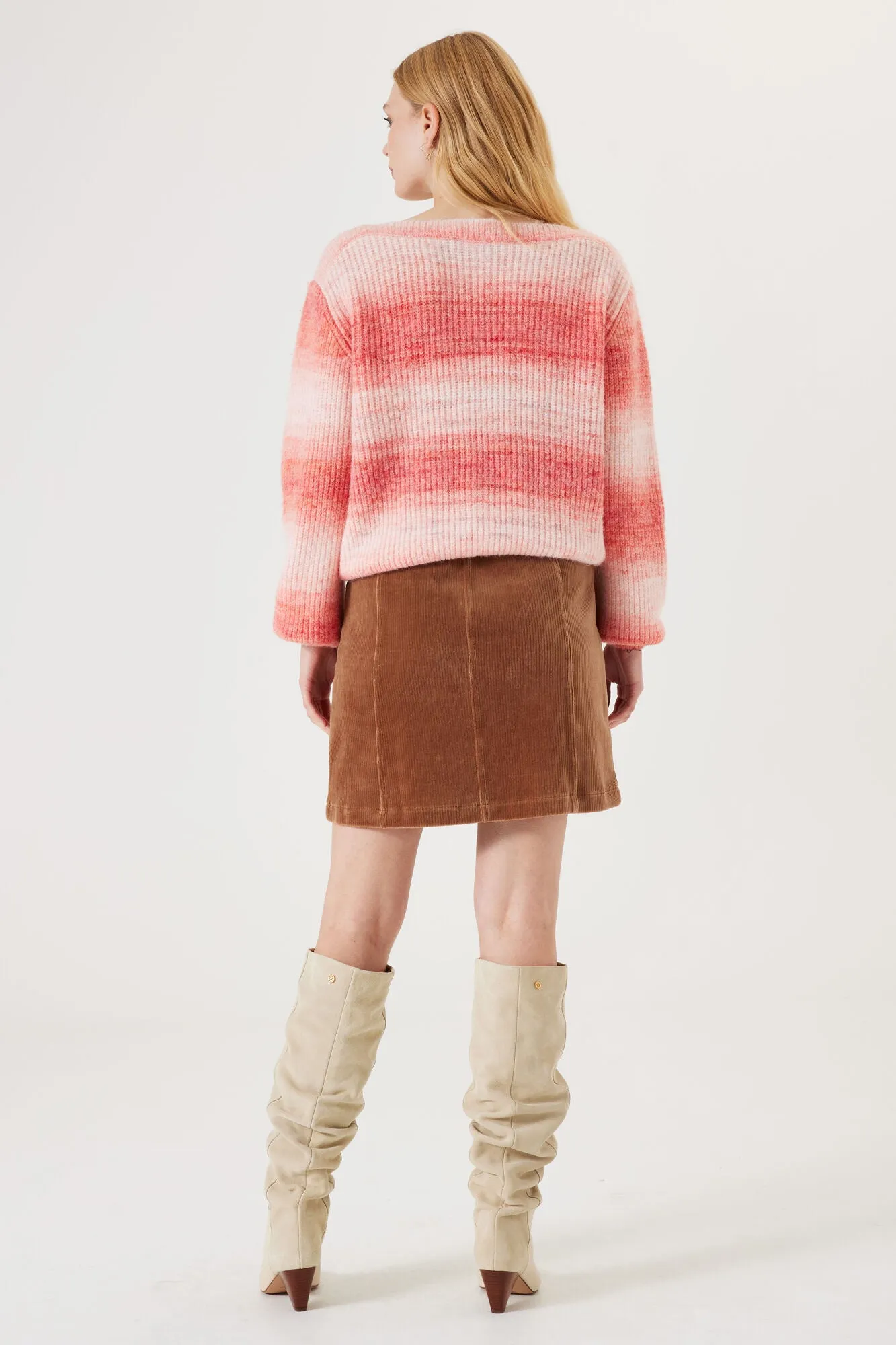Garcia Cord Mini Skirt - Honey Brown