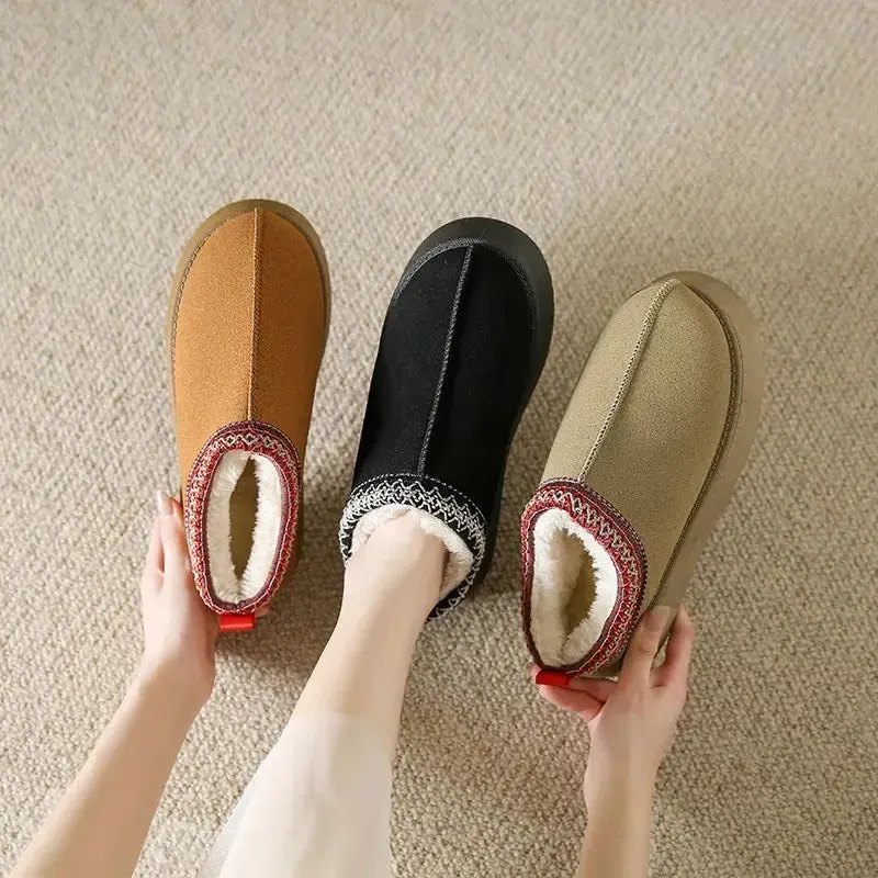Inka – Short Suede Winter Boots for Women