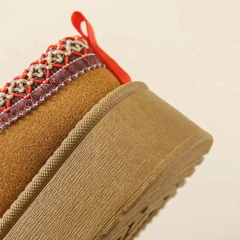 Inka – Short Suede Winter Boots for Women