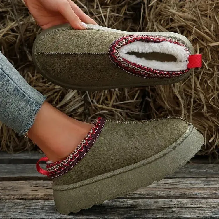 Inka – Short Suede Winter Boots for Women