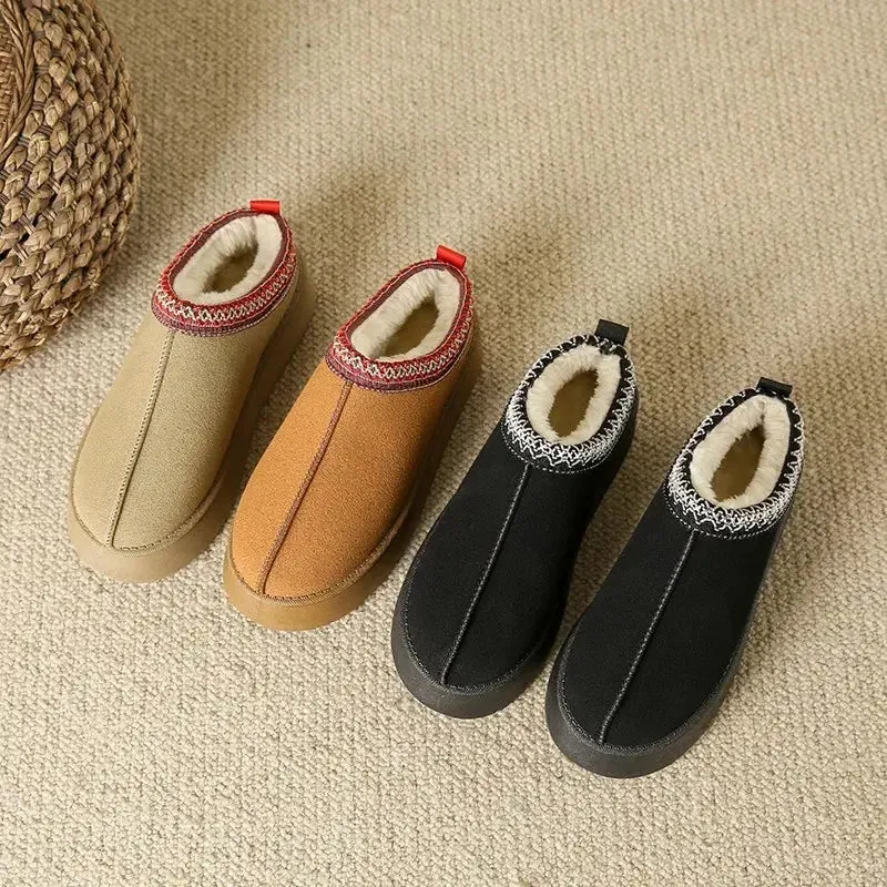 Inka – Short Suede Winter Boots for Women