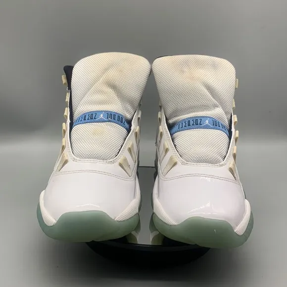 Jordan 11 Legend Blue Basketball GS Shoe Blue White 2014 Size 4.5Y (6 Women)