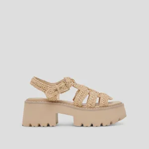 Latice Sandals Natural Knit