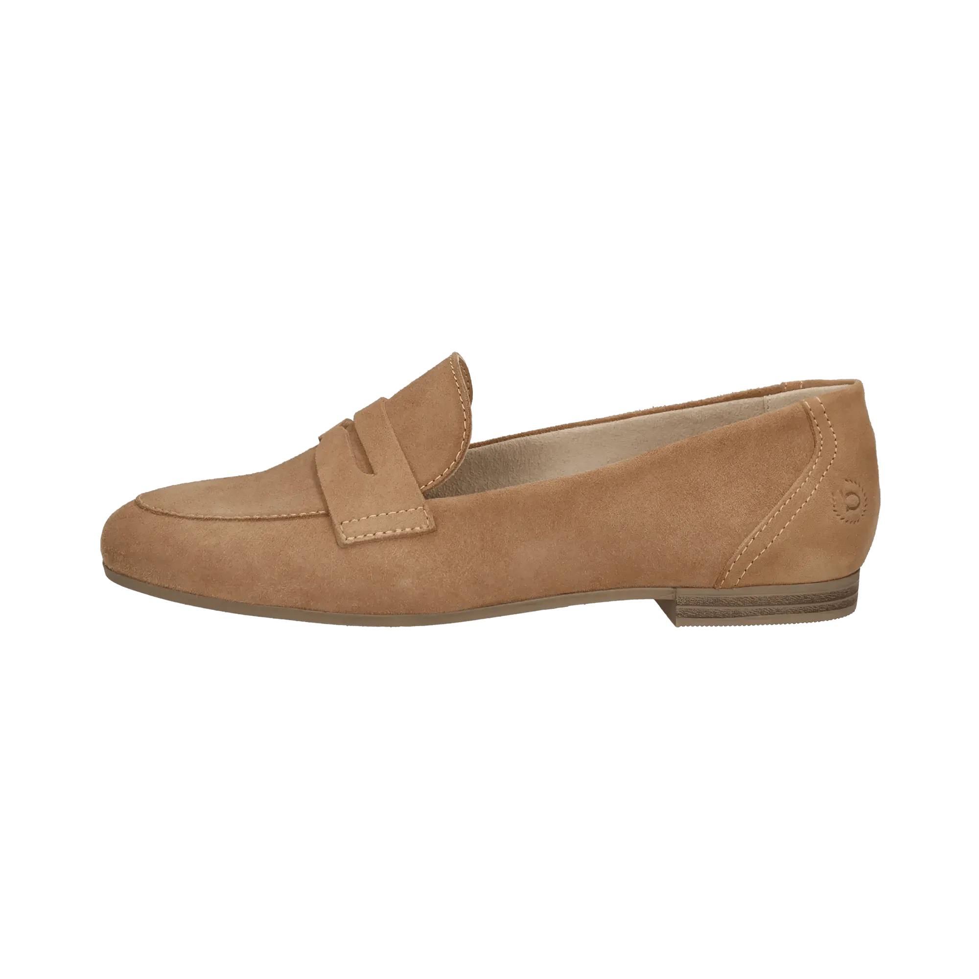Leder Loafers Sand