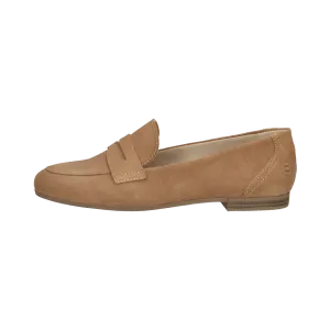 Leder Loafers Sand