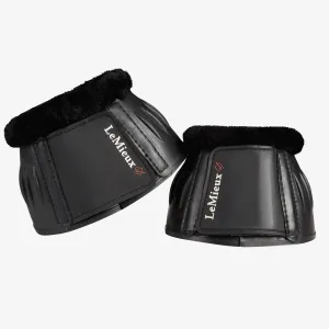LeMieux Rubber Bell Boots with Fleece