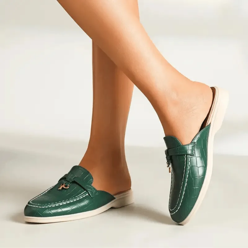 Mason | Women Crocodile Loafers Summer Walk