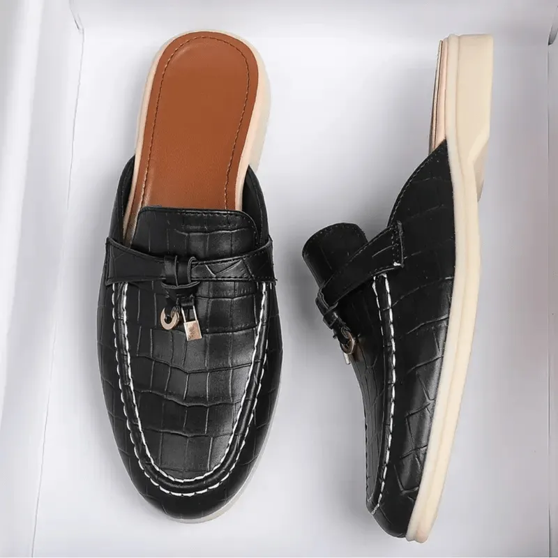 Mason | Women Crocodile Loafers Summer Walk