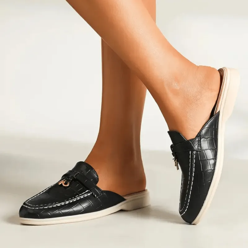 Mason | Women Crocodile Loafers Summer Walk