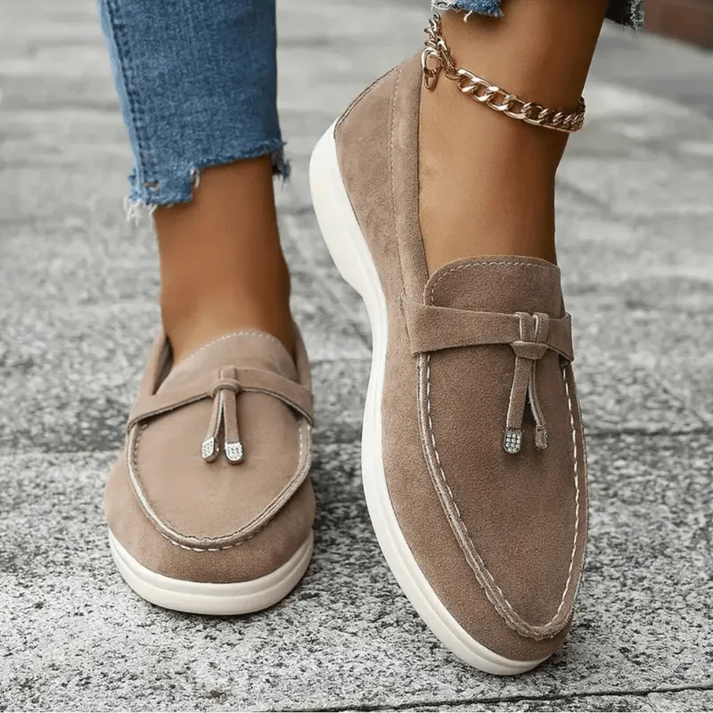 Mason | Women Summer Walk Loafers Suede Causal Comfortable Shoes Soft Sole