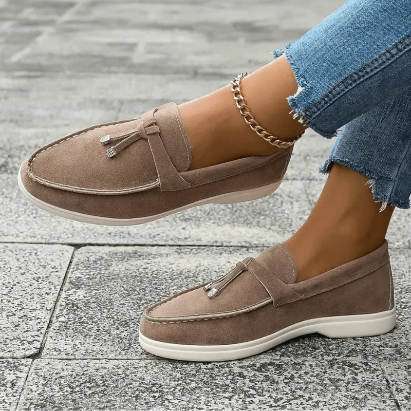 Mason | Women Summer Walk Loafers Suede Causal Comfortable Shoes Soft Sole