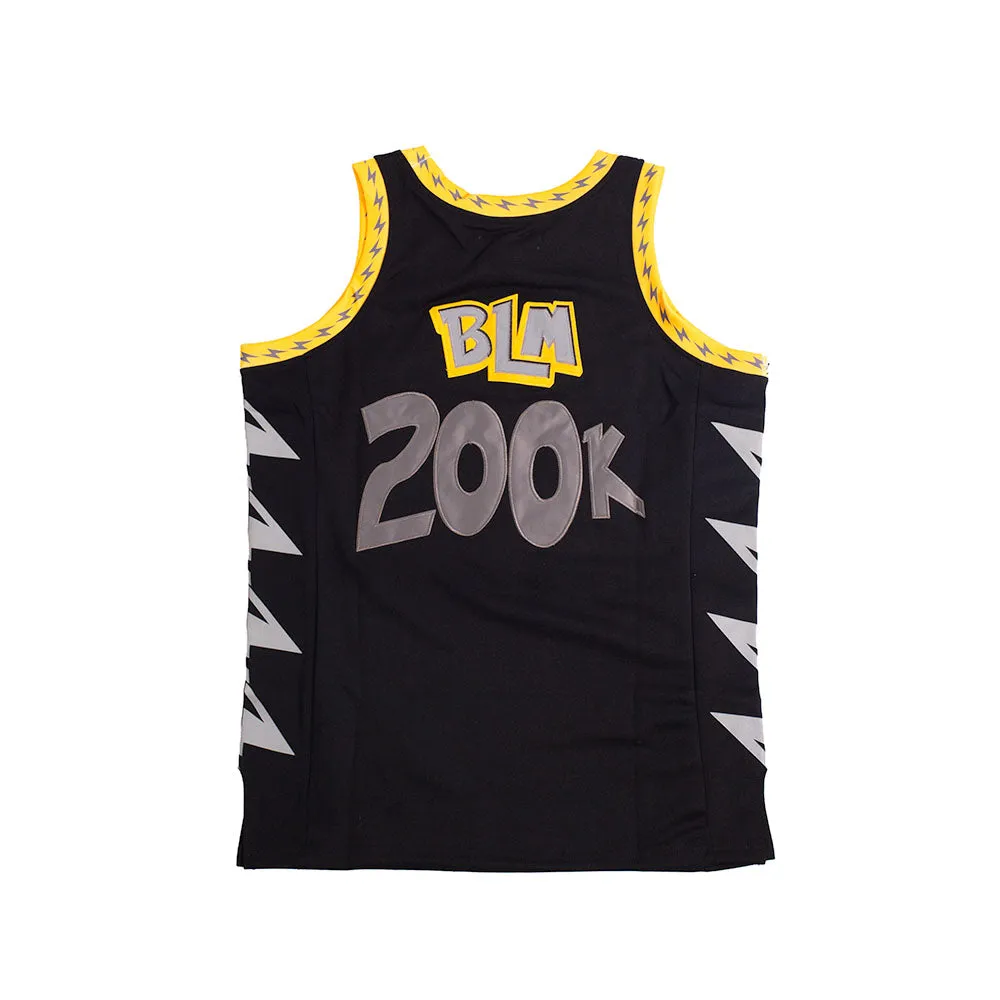 PIKA BLM BASKETBALL JERSEY (BLACK)