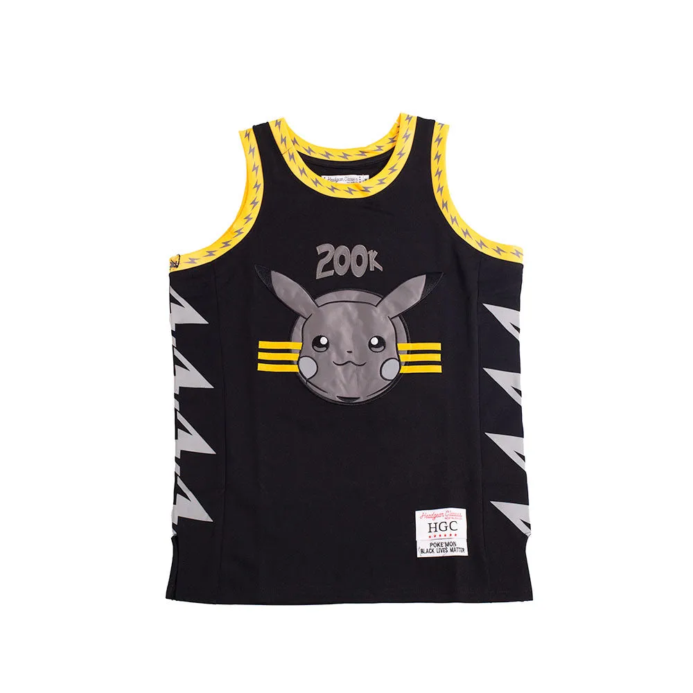 PIKA BLM BASKETBALL JERSEY (BLACK)