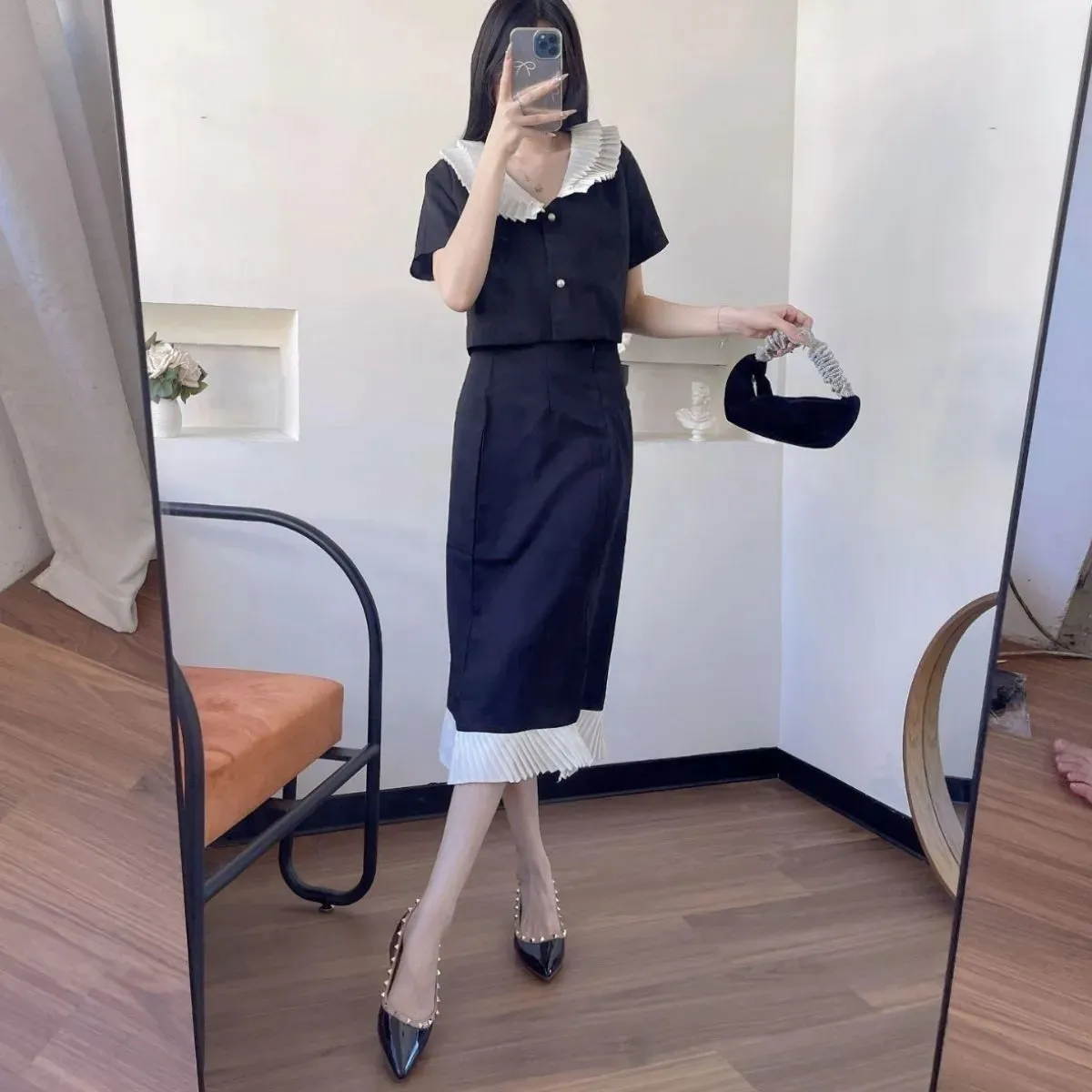 Point Toe Flats Slip-Ons