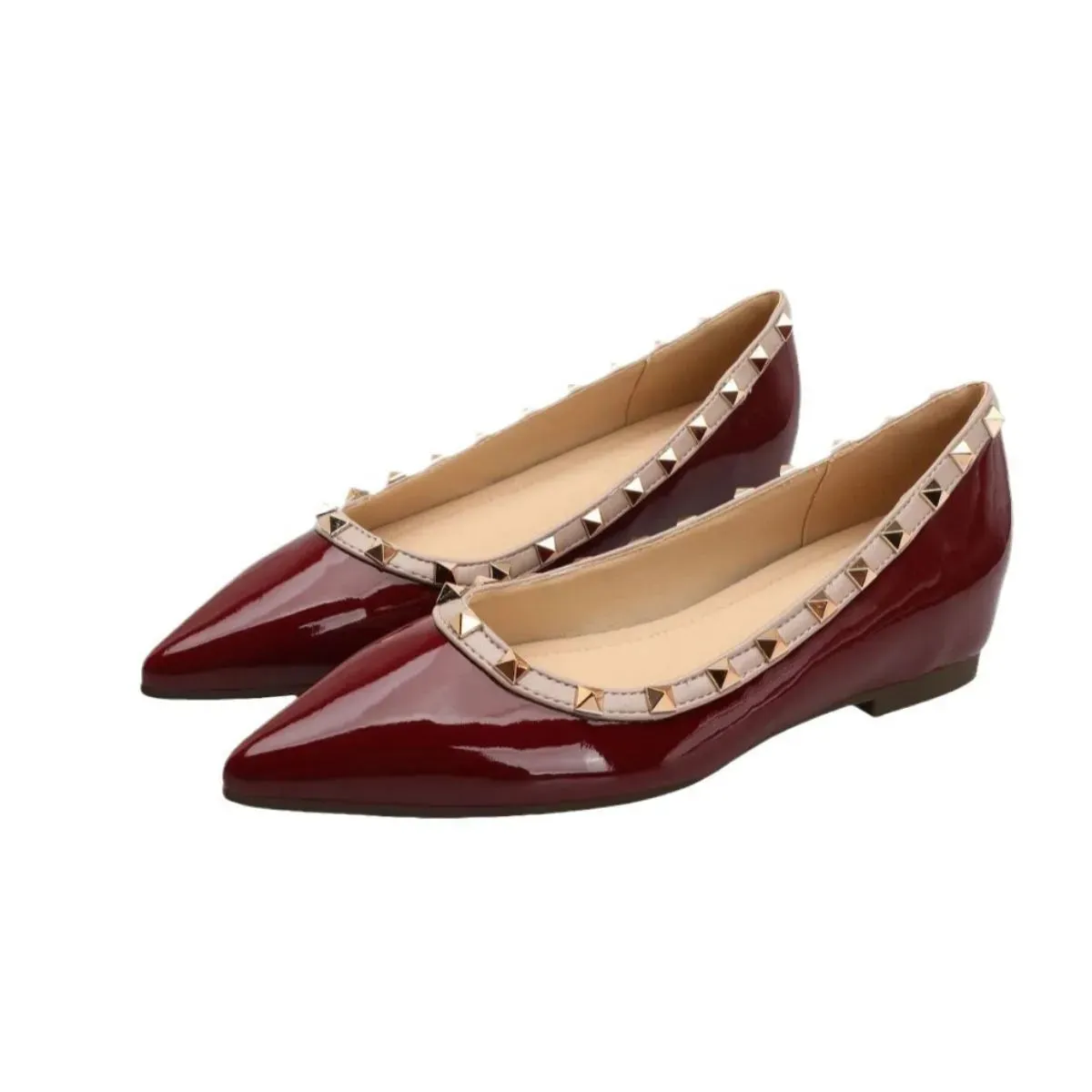 Point Toe Flats Slip-Ons