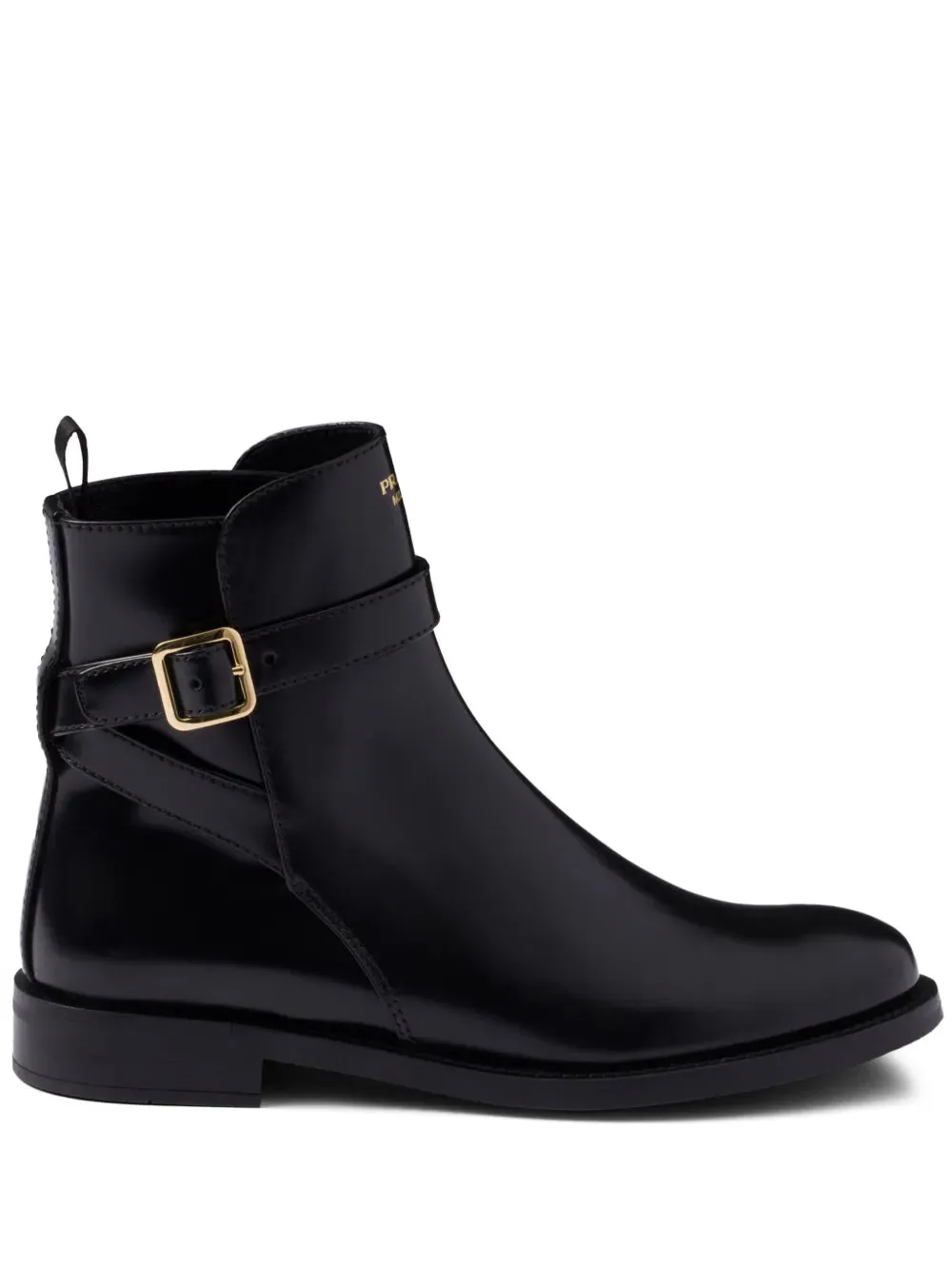 Prada logo-print boots