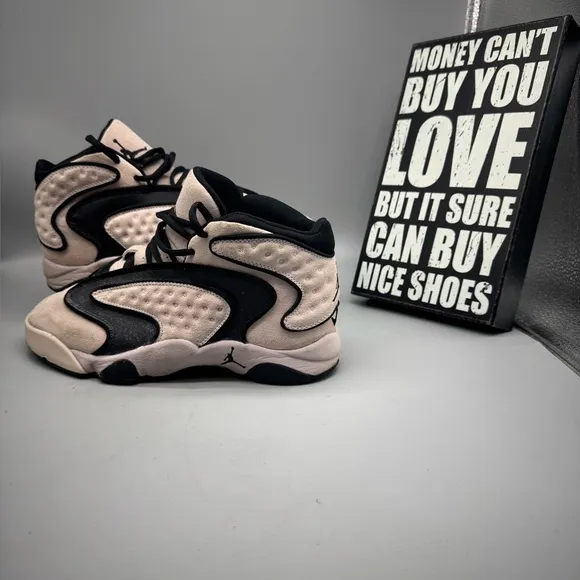 Size 10 - Air Jordan OG Barely Rose Women Basketball Shoe