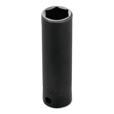Stanley® Products Torqueplus Deep Impact Sockets , 1 in Drive, 2 9/16 in Opening, 6 Points, 10041L