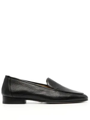 The Row Adam leather loafers