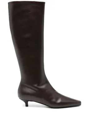 TOTEME 35mm The Slim knee-high boots