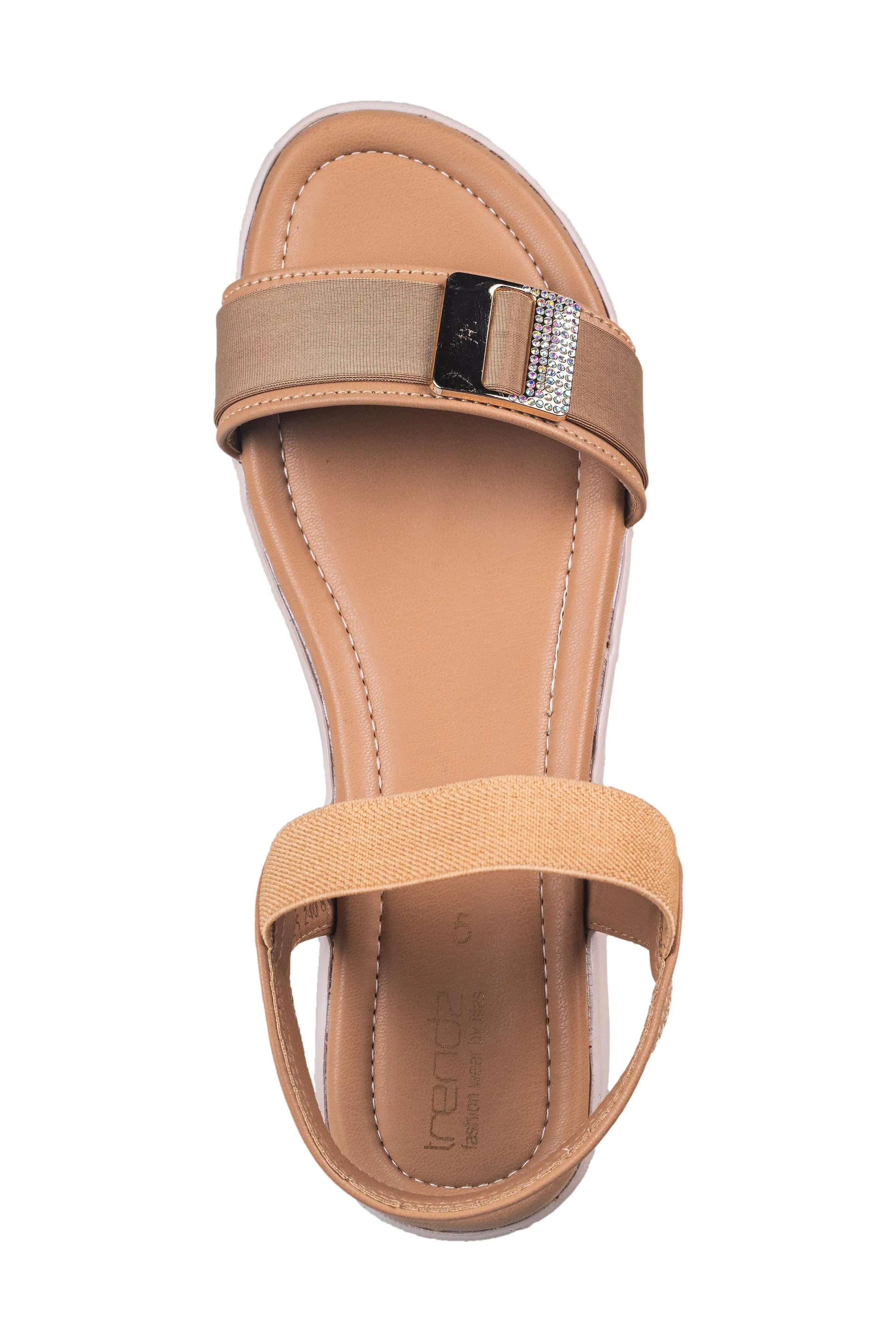 Trendz Ladies Beige Sandal