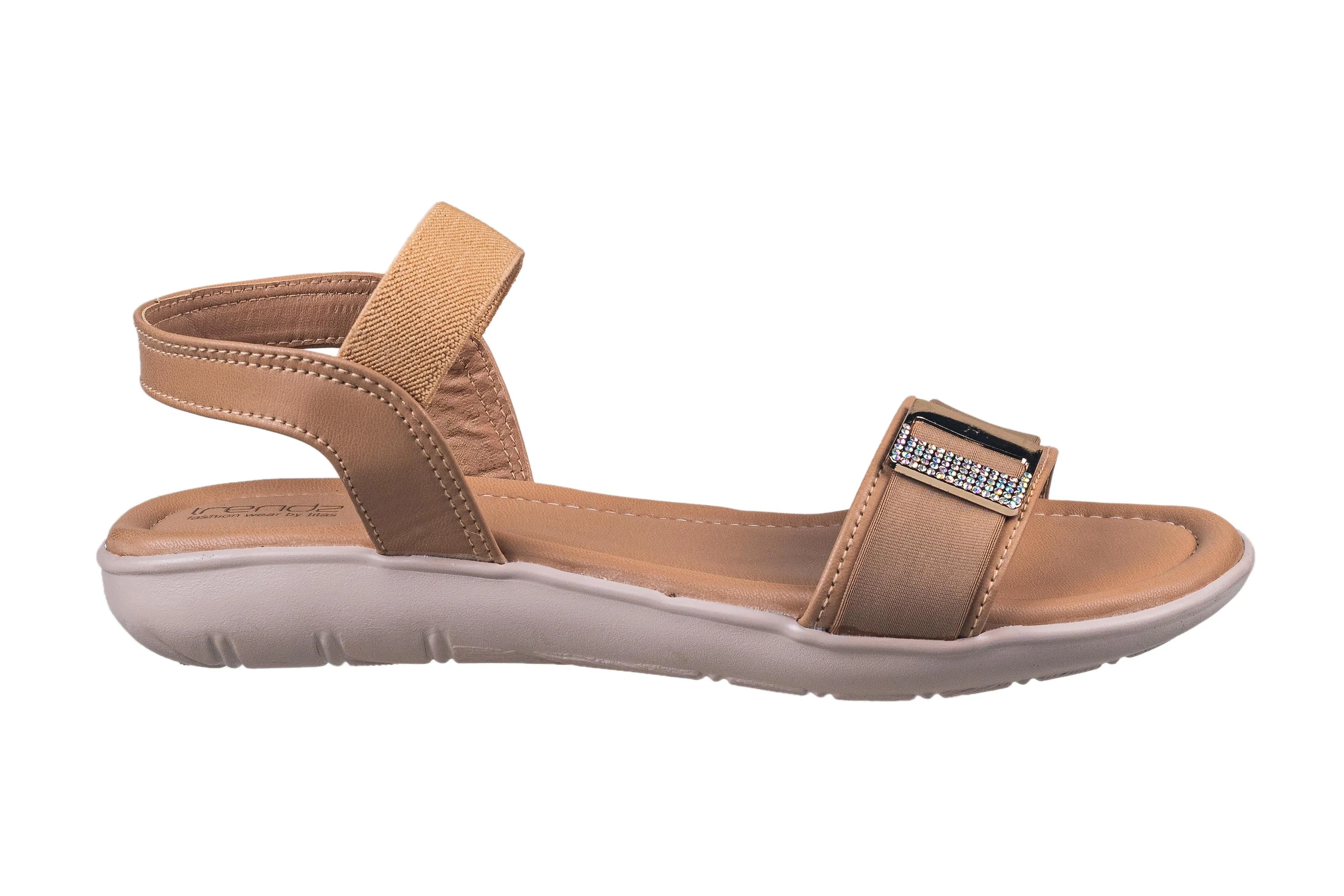 Trendz Ladies Beige Sandal