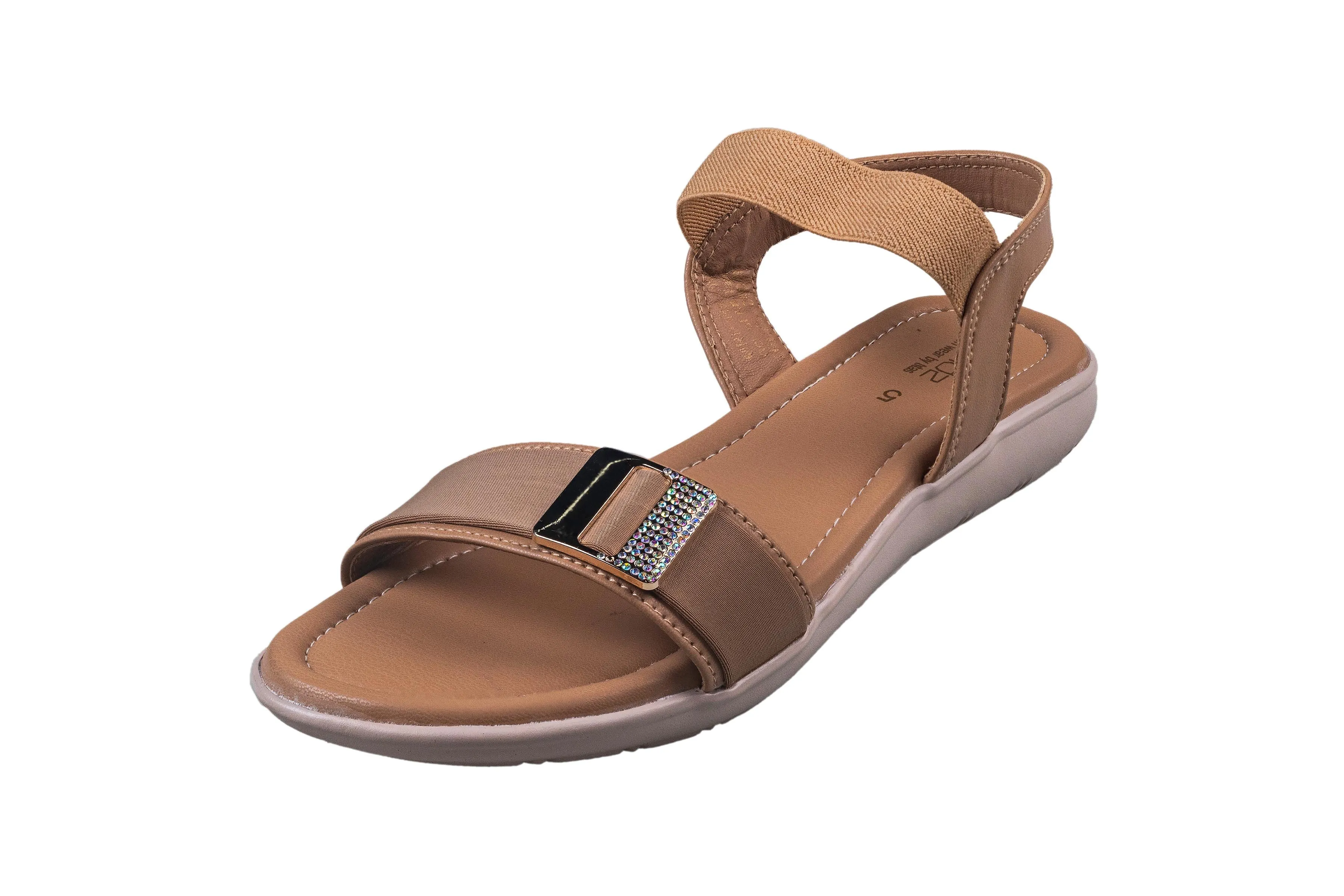 Trendz Ladies Beige Sandal