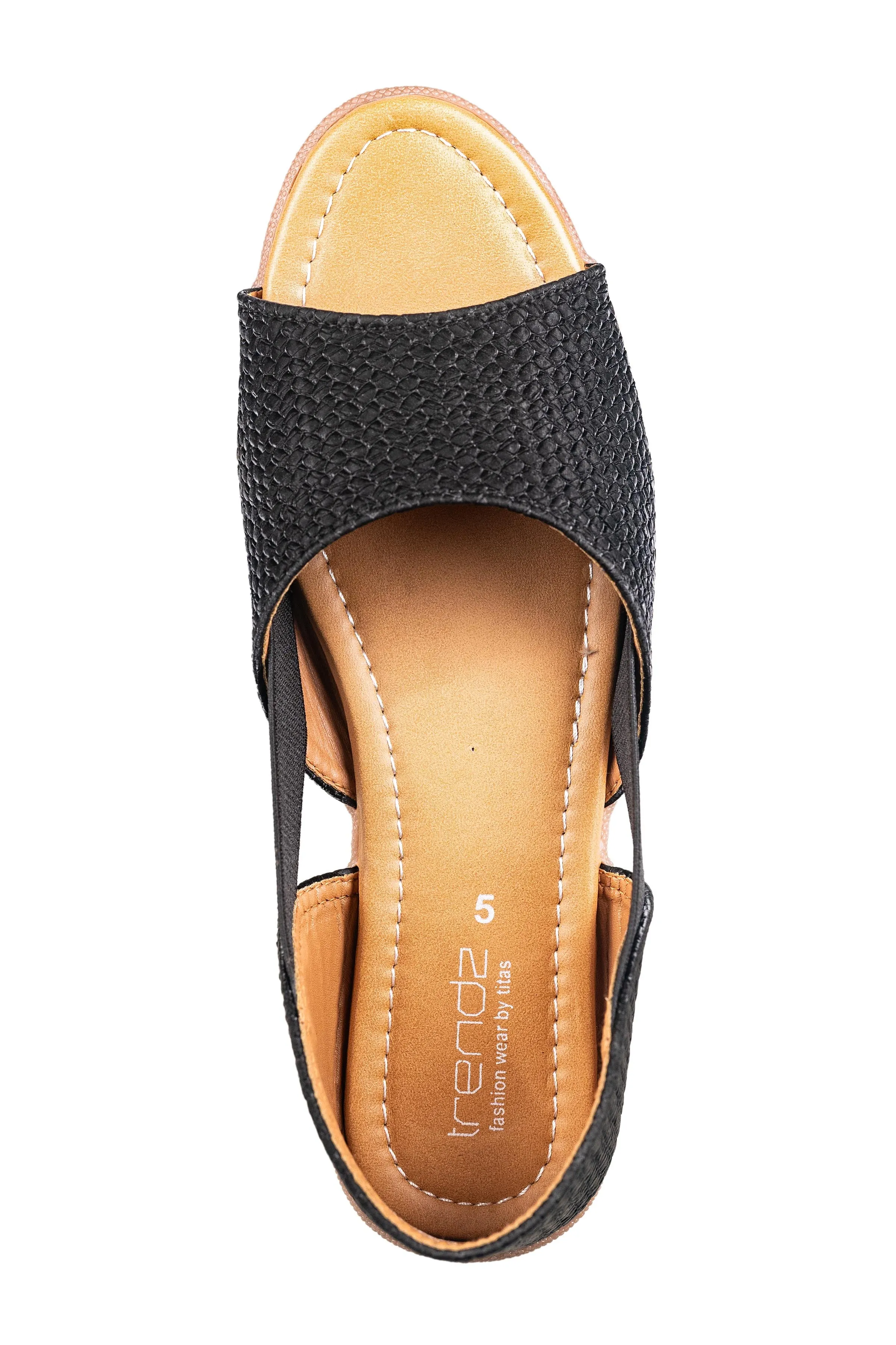 Trendz Ladies Black Sandal