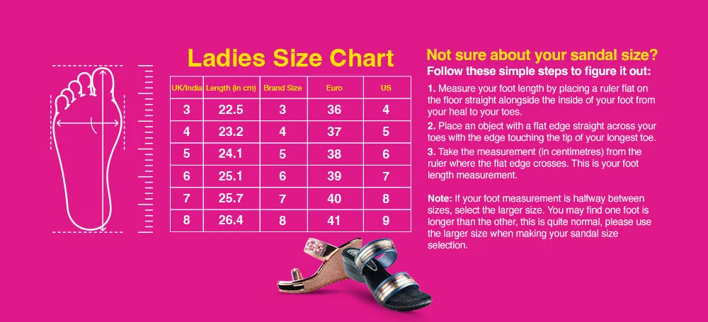 Trendz Peach Casual Sandal for Women (Trnz S 250112)