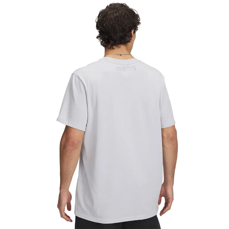 UA Men Curry Heavyweight Verbiage T-shirt 1 | 1390404