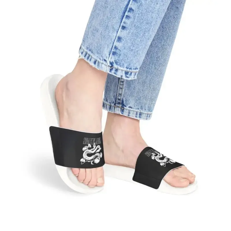 Women's Customizable Removable-Strap Sandals with Print Options