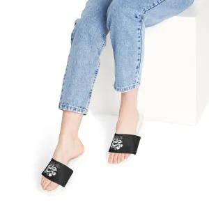 Women's Customizable Removable-Strap Sandals with Print Options