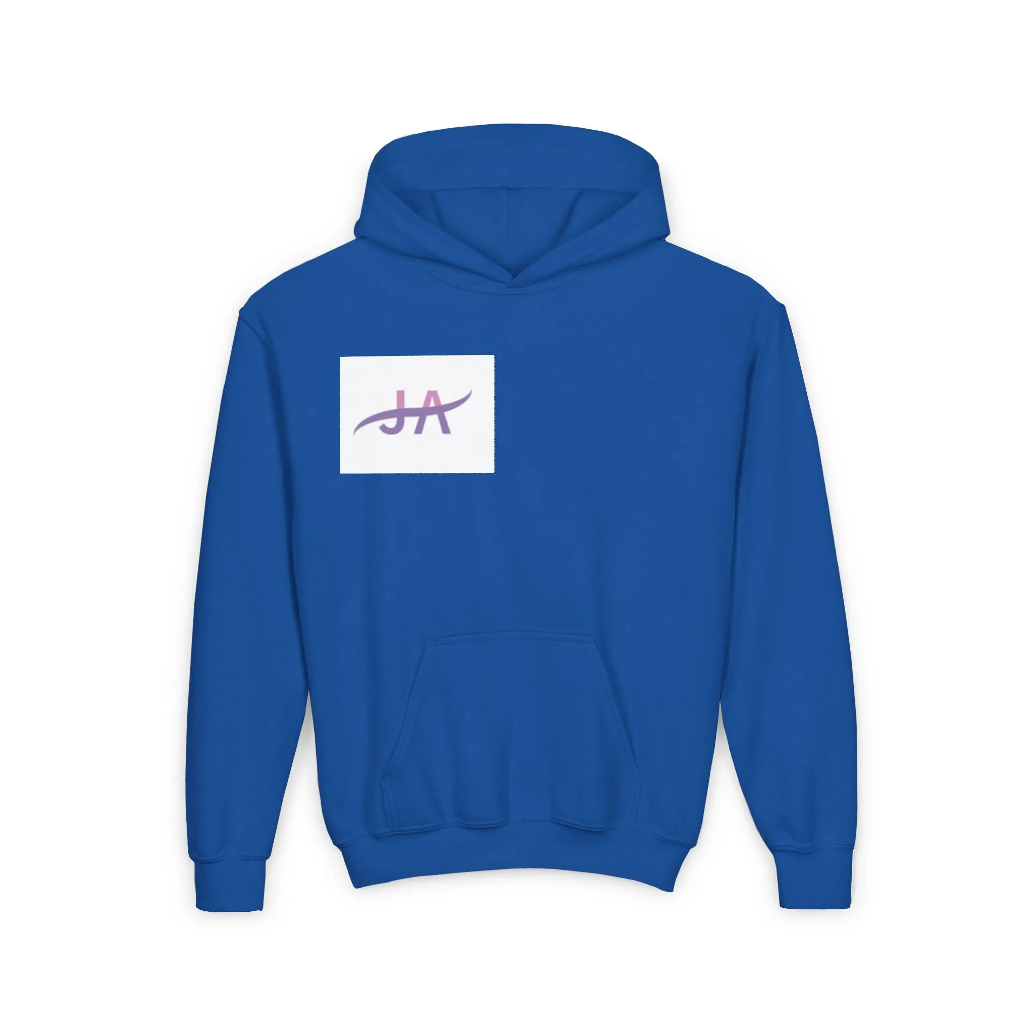 Youth Heavy Blend Hooded Sweatshirt - Jacey Apparel Basketball Hoodie with Luka Doncic